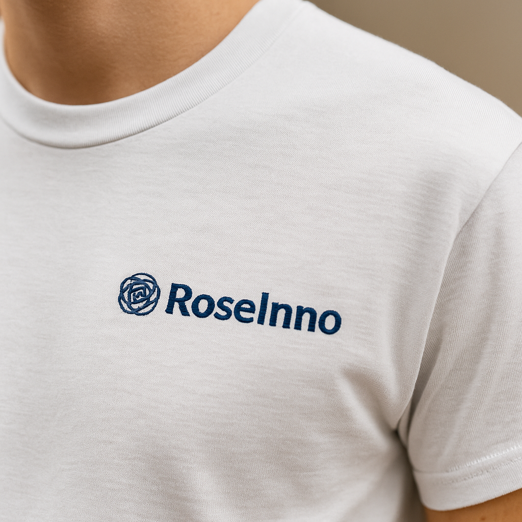 Gepersonaliseerd T-shirt met geborduurde naam