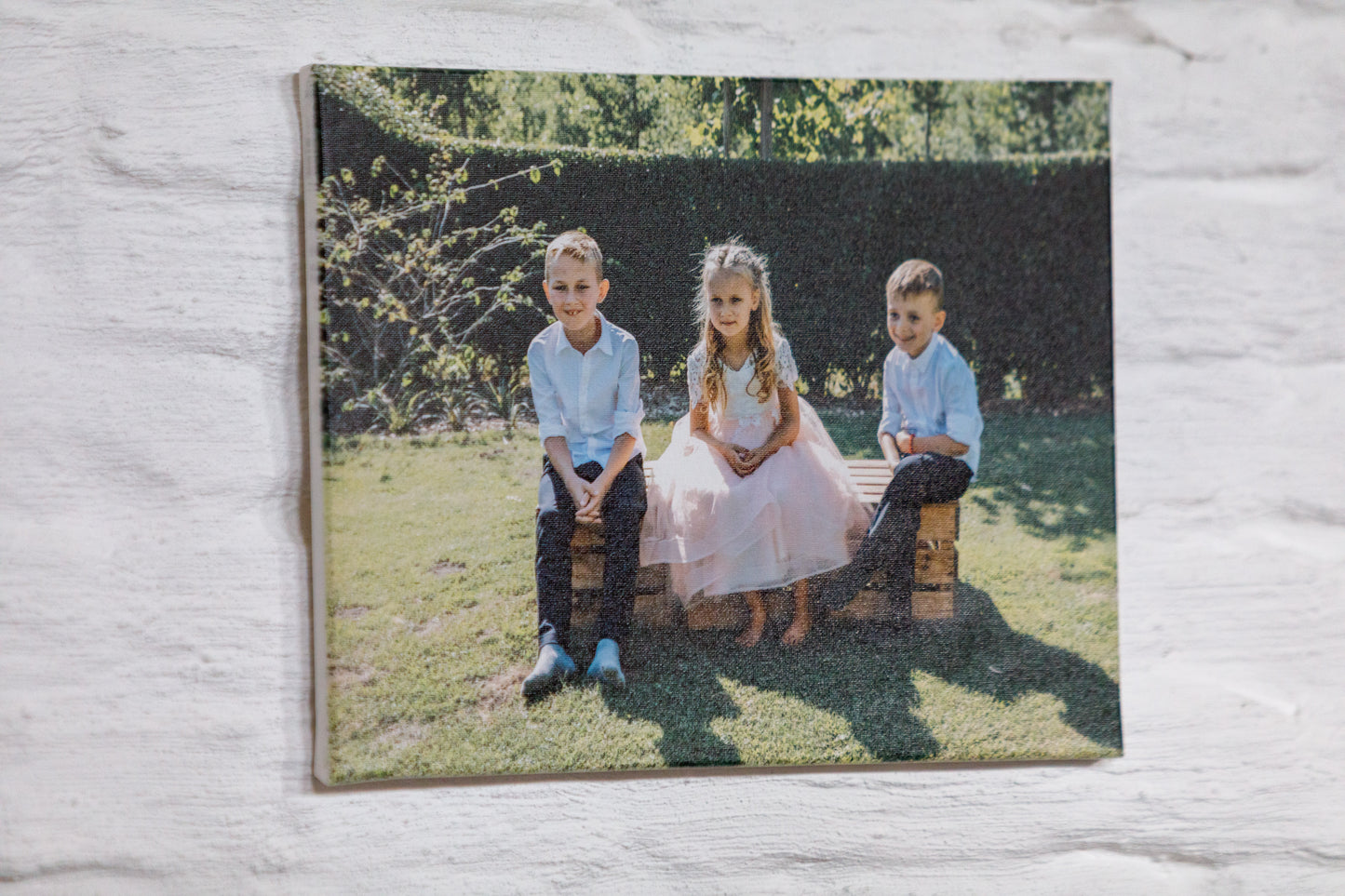 Foto op canvas